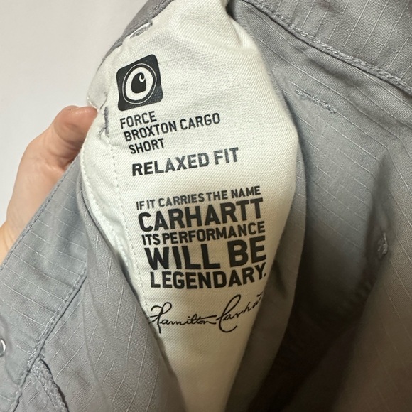 NWOT Carhartt Men's Force Broxton Cargo Shorts 11 in Men’s 42 - Picture 4 of 13